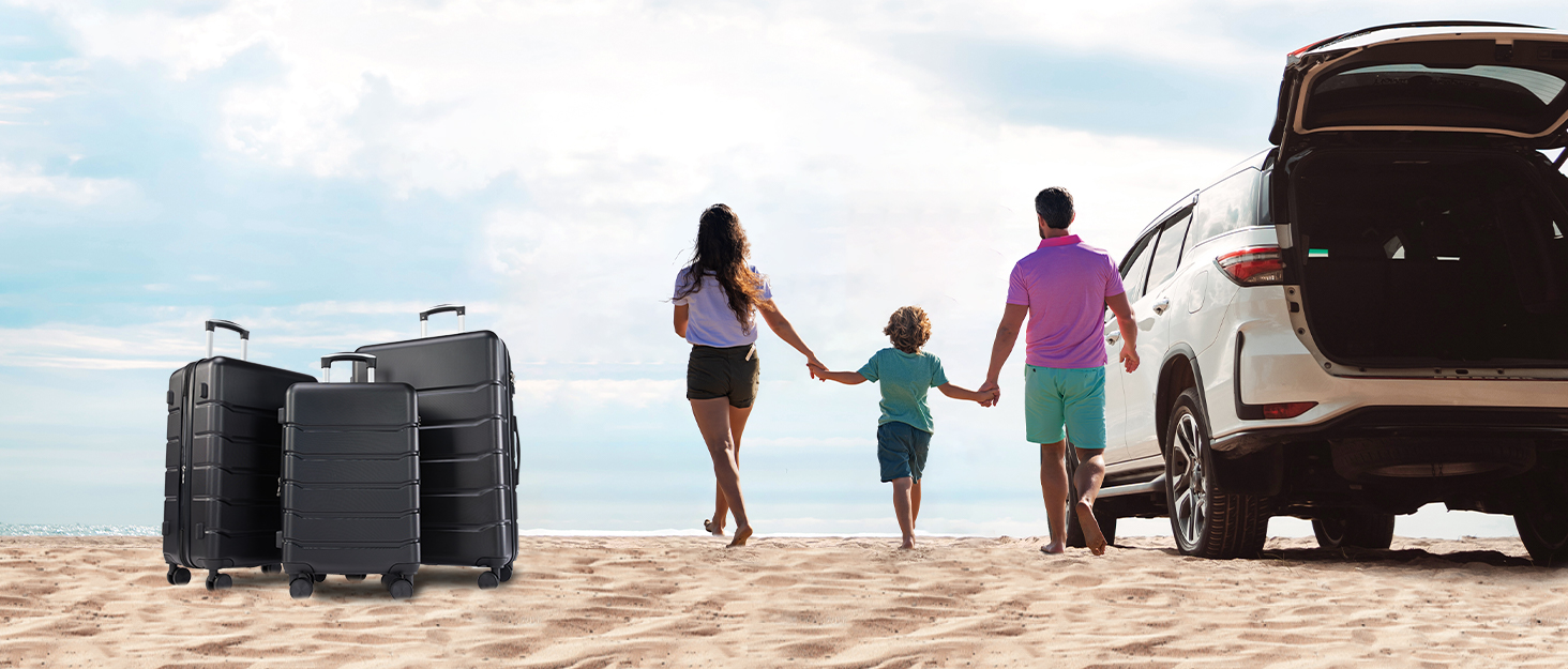 NEWBULIG 20 Inch Carry On Luggage, Suitcase with Spinner Wheels - NEWBULIG product detail