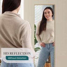59.1×15.7 Inch Full Length Mirror, Full Body Mirror, Gold - view 4 of 6 | NEWBULIG