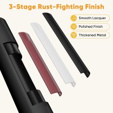 Two Step Ladder, Foldable Step Stool with Safety Lock - view 5 of 6 | NEWBULIG