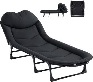Camping Cot for Adults, Camping Cot with Mattress | NEWBULIG