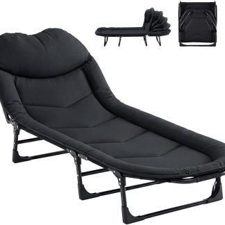 Camping Cot for Adults, Camping Cot with Mattress | NEWBULIG