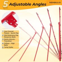 Volleyball Rebounder Net 7×4 ft, Bounce Back Training Equipment - view 3 of 6 | NEWBULIG