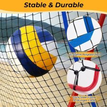 Volleyball Rebounder Net 7×4 ft, Bounce Back Training Equipment - view 5 of 6 | NEWBULIG