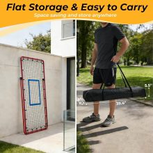 Volleyball Rebounder Net 7×4 ft, Bounce Back Training Equipment - view 6 of 6 | NEWBULIG