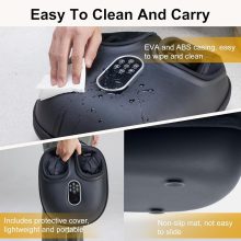 Foot Massager Machine with Heat, Air Compression and Deep Kneading, 6 Modes Shiatsu Foot Massager for Muscle Relief, Gifts for Women, Men and Parents - view 6 of 6 | NEWBULIG