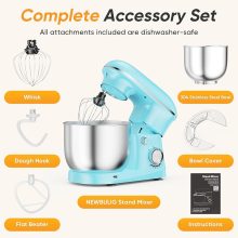 Stand Mixer 6.3QT, Kitchen Electric Mixers Alternative - view 2 of 6 | NEWBULIG