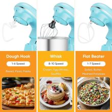 Stand Mixer 6.3QT, Kitchen Electric Mixers Alternative - view 3 of 6 | NEWBULIG