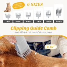 Pet Grooming Vacuum Kit for Cats and Dogs, 2.5L Dust Cup - view 4 of 6 | NEWBULIG