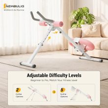 Ab Machine, Abs Workout Equipment for Home Gym, Adjustable Ab Trainer Machine for Stomach Workout, Foldable Abdominal Trainer - view 3 of 6 | NEWBULIG