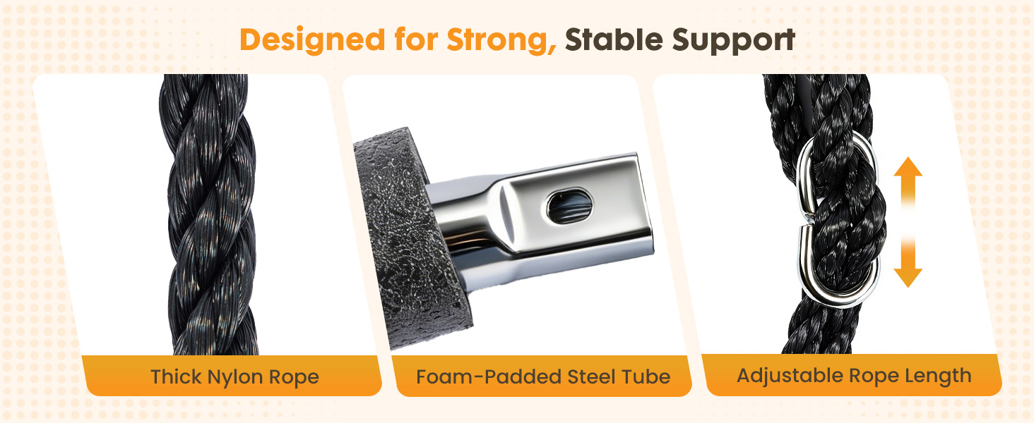 NEWBULIG 40 Inch Saucer Tree Swing, 440 lbs Cap, Kids Adults, Blue - NEWBULIG product detail