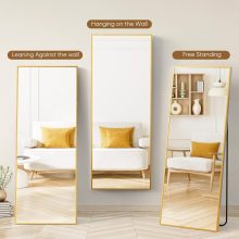 Full Length Floor Mirror, Body Standing Wall Mirror - view 6 of 6 | NEWBULIG