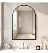NEWBULIG 30×36 Inch Wall Mirror, Bathroom Mirror for Over Sink, Black - NEWBULIG product detail