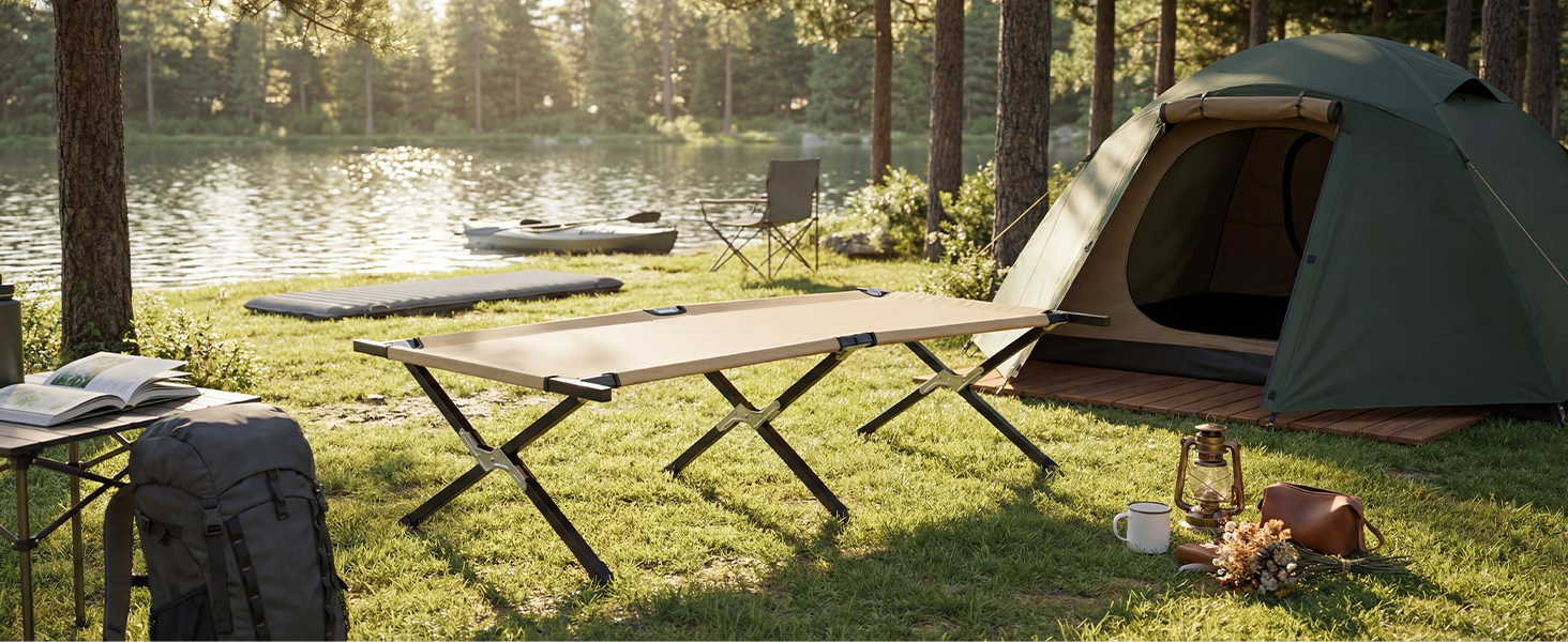 NEWBULIG Camping Cot for Adults, Foldable Bed, Sleeping Cot - NEWBULIG product detail