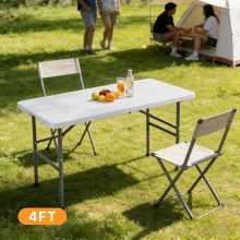 4 FT Foldable Table, Easy to Fold and Store - view 2 of 6 | NEWBULIG
