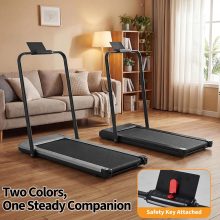 Walking Pad Treadmill for Home, Lightweight Walk Machine with Remote Control and LED Display, Portable Treadmill Under Desk for Walking, Jogging, Running - view 2 of 6 | NEWBULIG