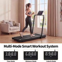 Walking Pad Treadmill for Home, Lightweight Walk Machine with Remote Control and LED Display, Portable Treadmill Under Desk for Walking, Jogging, Running - view 5 of 6 | NEWBULIG
