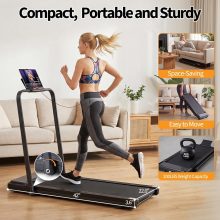 Walking Pad Treadmill for Home, Lightweight Walk Machine with Remote Control and LED Display, Portable Treadmill Under Desk for Walking, Jogging, Running - view 6 of 6 | NEWBULIG