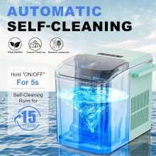 Countertop Ice Maker Machine with Handle, Portable Ice Maker - view 4 of 6 | NEWBULIG