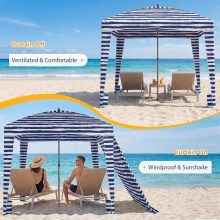 Beach Tent, Beach Cabana, Cool Cabana, Canopy Tent, 6FTx6FT - view 2 of 6 | NEWBULIG