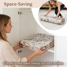 8×10 Area Rug Machine Washable Non Slip Living Room Carpet - view 5 of 6 | NEWBULIG