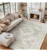 NEWBULIG 3×5 Washable Area Rug, Non-Slip Low Pile Carpet, Geometric Pattern - NEWBULIG product detail