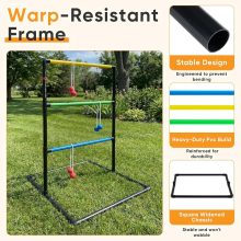Ladder Ball Set, Bolas, Carry Bag & Scoreboards, Black - view 5 of 6 | NEWBULIG
