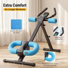 Ab Machine, Abs Workout Equipment for Home Gym, Adjustable Ab Trainer Machine for Stomach Workout, Foldable, 440 LBS - view 4 of 6 | NEWBULIG