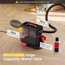 Carpet and Upholstery Cleaner Machine Portable Carpet Shampooer - view 5 of 6 | NEWBULIG
