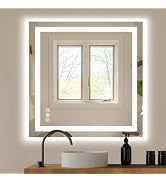 NEWBULIG 24 Inch LED Bathroom Mirror Round Vanity Mirror with Lights - NEWBULIG product detail