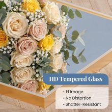 30 x 36 Inch Gold Rectangle Bathroom Mirror for Wall, Modern Wall Mirror with Metal Frame, Tempered Glass, Vanity Mirror for Over Sink, Entryway, Living Room, Anti-Rust, Horizontal or Vertical - view 3 of 6 | NEWBULIG