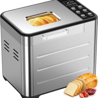Bread Maker Machine 2 LB, Automatic Breadmaker Compact | NEWBULIG