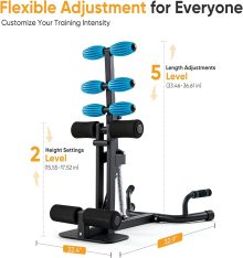 Deep Squat Machine for Women, Home Gym Glutes & Core Squat Machine - view 2 of 6 | NEWBULIG