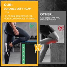 3 in 1 Plyometric Jump Box, Plyo Box Jumps for Home Gym, Jumping Boxes for Training, Workout, Exercise, Non-Slip Multi-Use Cushioned - view 4 of 6 | NEWBULIG